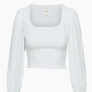 Aritzia Wilfred Breathless Blouse NWT S